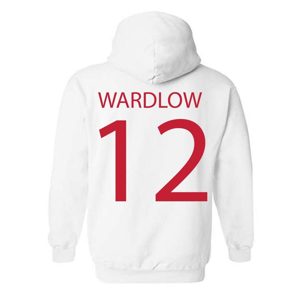 Wisconsin - NCAA Women's Volleyball : Natalie Wardlow - Sports Shersey Hooded Sweatshirt-1