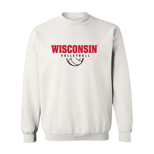 Wisconsin - NCAA Women's Volleyball : Jada Cerniglia - Sports Shersey Crewneck Sweatshirt-0