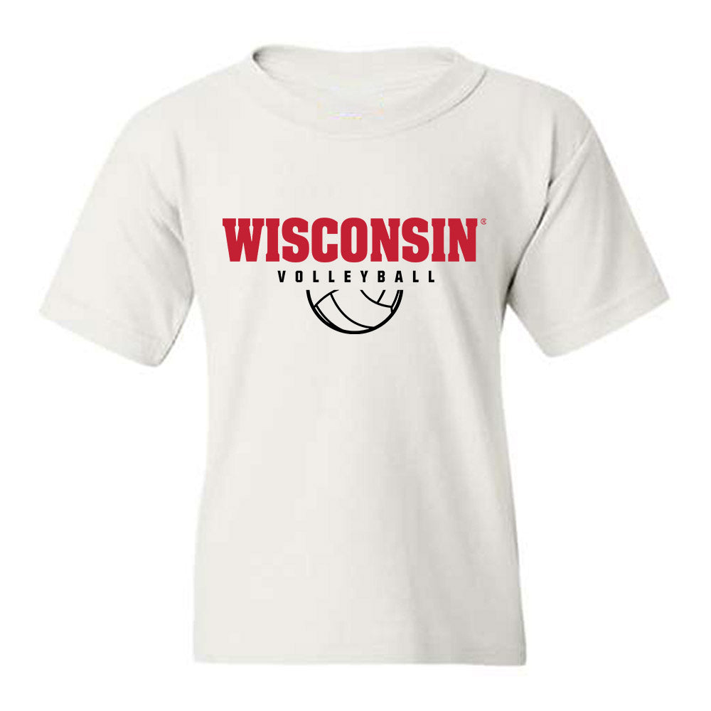 Wisconsin - NCAA Women's Volleyball : Kymora Scott - Sports Shersey Youth T-Shirt-0
