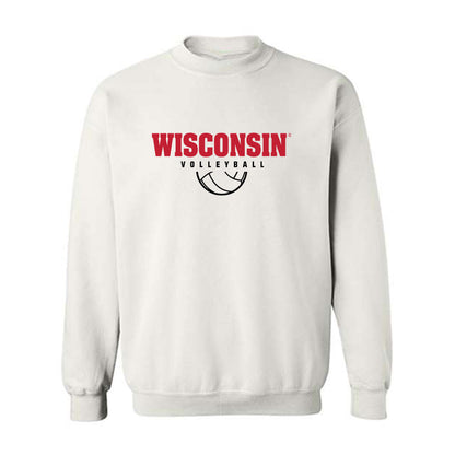 Wisconsin - NCAA Women's Volleyball : Grace Egan - Sports Shersey Crewneck Sweatshirt-0