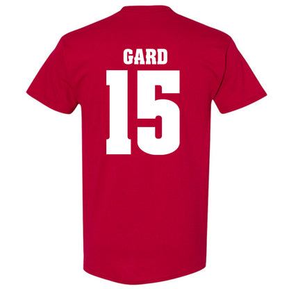 Wisconsin - NCAA Men's Basketball : Isaac Gard - Sports Shersey T-Shirt-1