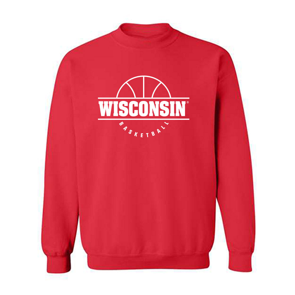 Wisconsin - NCAA Men's Basketball : Will Garlock - Sports Shersey Crewneck Sweatshirt-0