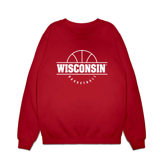 Wisconsin - NCAA Men's Basketball : Braeden Carrington - Sports Shersey Crewneck Sweatshirt-0