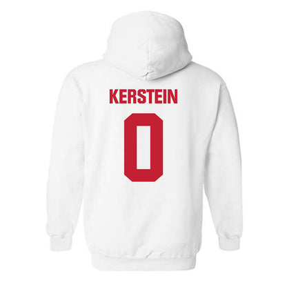 Wisconsin - NCAA Women's Basketball : Nikki Kerstein - Sports Shersey Hooded Sweatshirt-1