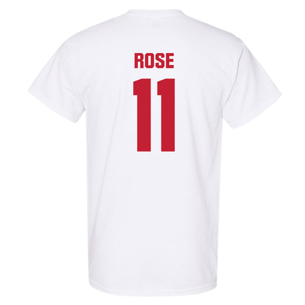 Wisconsin - NCAA Women's Basketball : Caia Rose - Sports Shersey T-Shirt-1