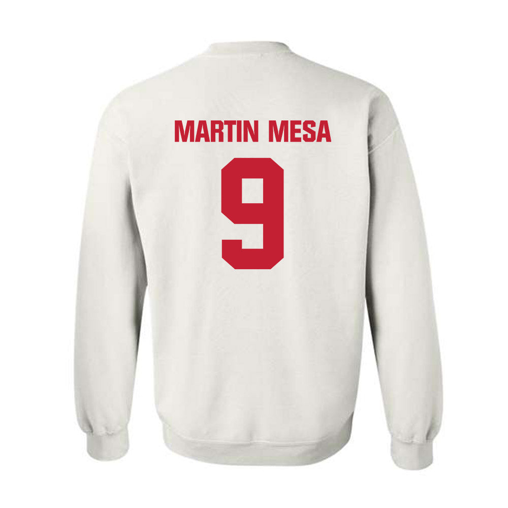 Wisconsin - NCAA Women's Basketball : Alba Martin Mesa - Sports Shersey Crewneck Sweatshirt-1