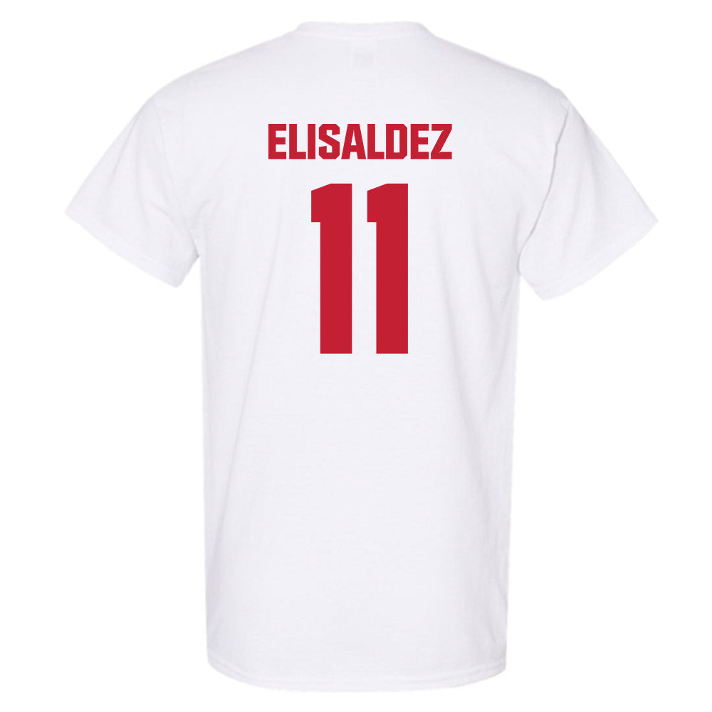 Wisconsin - NCAA Women's Basketball : Caia Elisaldez - Sports Shersey T-Shirt-1