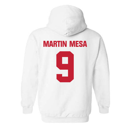 Wisconsin - NCAA Women's Basketball : Alba Martin Mesa - Sports Shersey Hooded Sweatshirt-1