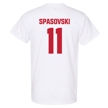 Wisconsin - NCAA Women's Basketball : Jovana Spasovski - Sports Shersey T-Shirt-1