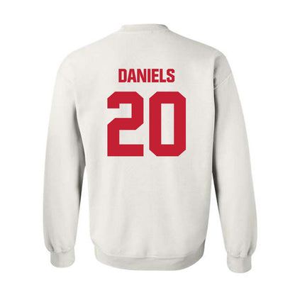 Wisconsin - NCAA Women's Basketball : Kyrah Daniels - Sports Shersey Crewneck Sweatshirt-1