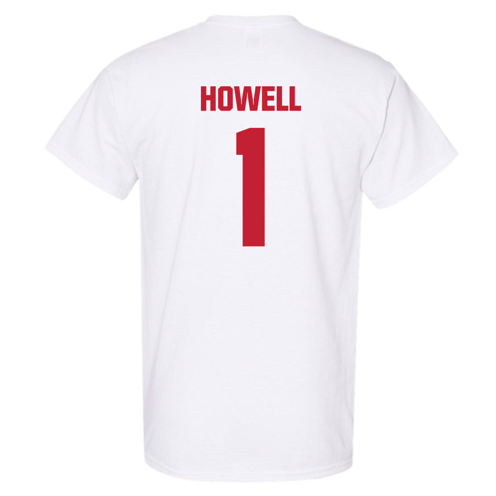 Wisconsin - NCAA Women's Basketball : Destiny Howell - Sports Shersey T-Shirt-1
