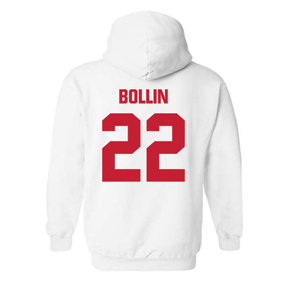 Wisconsin - NCAA Women's Basketball : Shay Bollin - Sports Shersey Hooded Sweatshirt-1