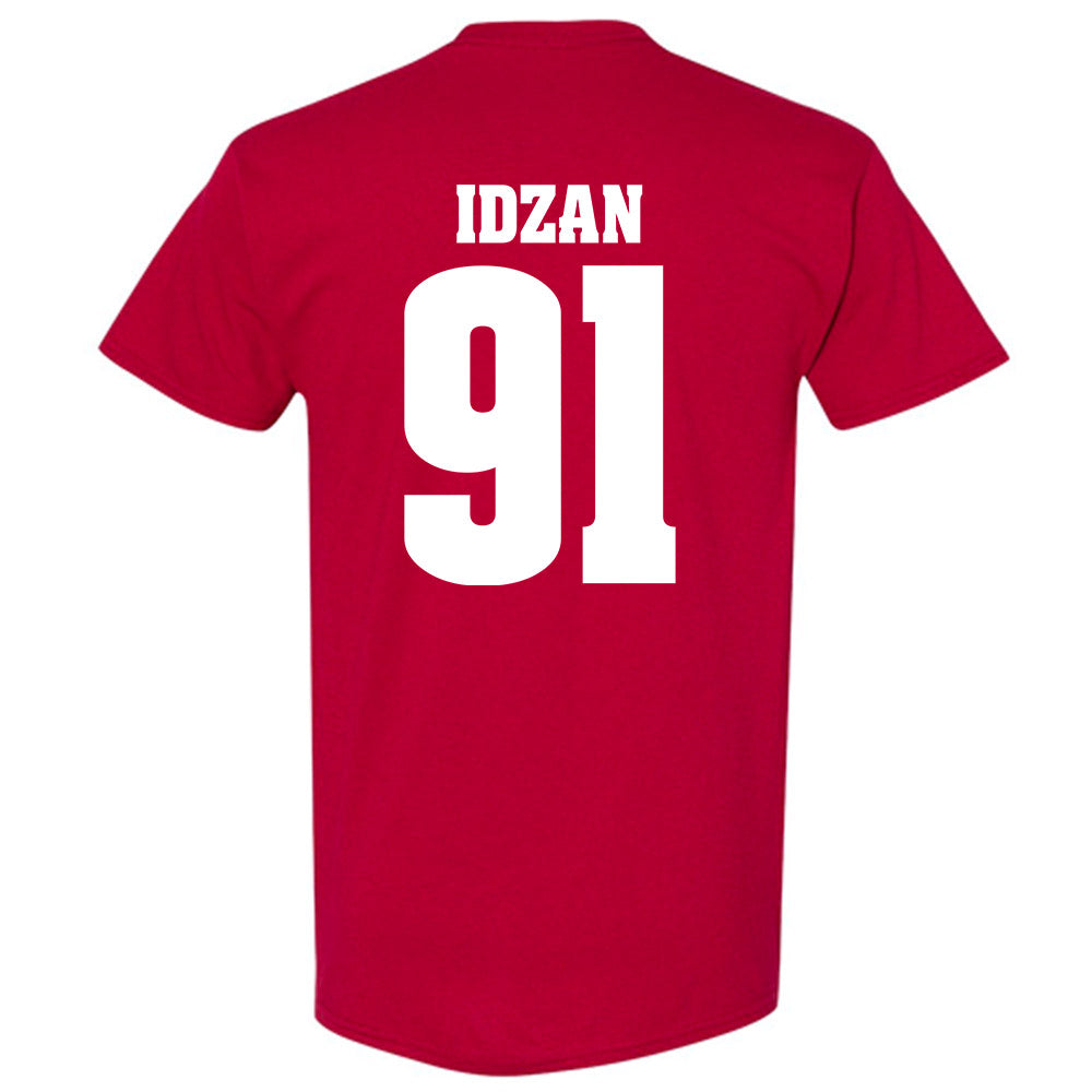 Wisconsin - NCAA Men's Ice Hockey : Bruno Idzan - Sports Shersey T-Shirt-1