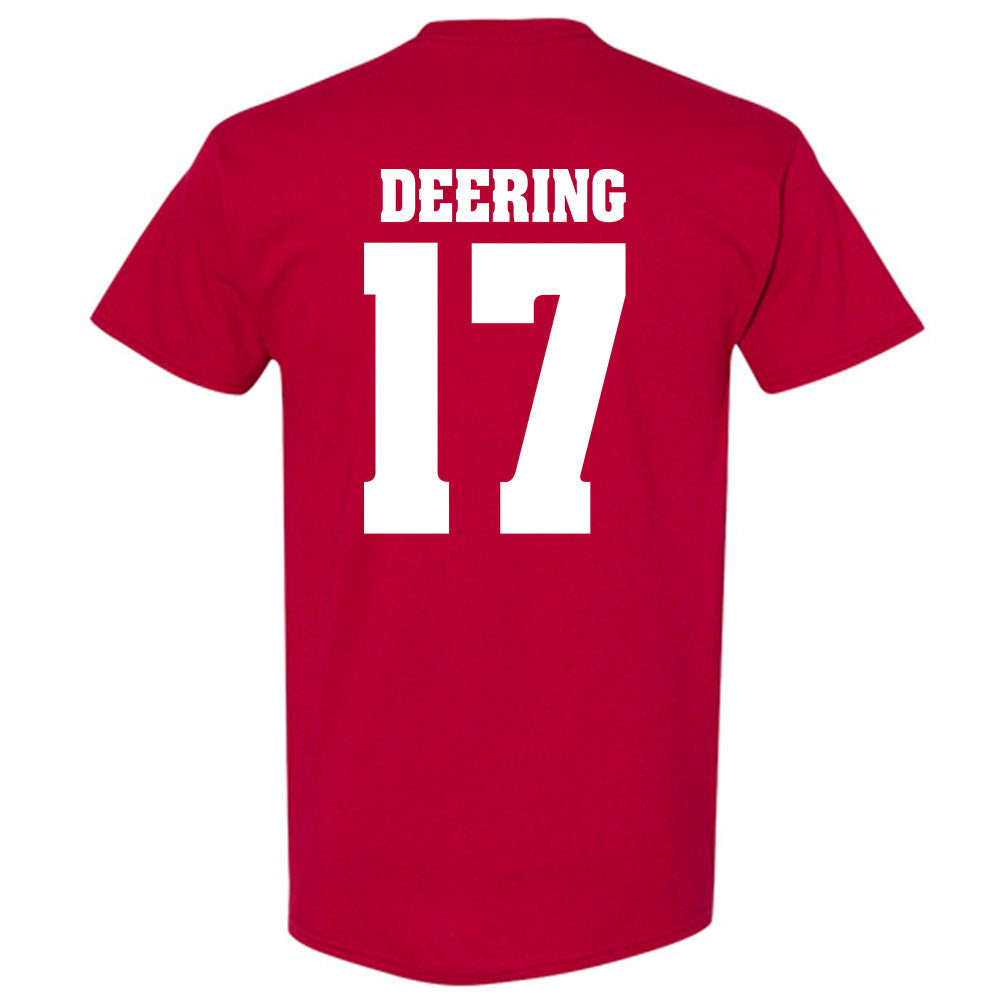 Wisconsin - NCAA Men's Ice Hockey : Grady Deering - Sports Shersey T-Shirt-1