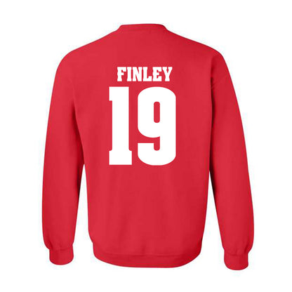 Wisconsin - NCAA Men's Ice Hockey : Quinn Finley - Sports Shersey Crewneck Sweatshirt-1