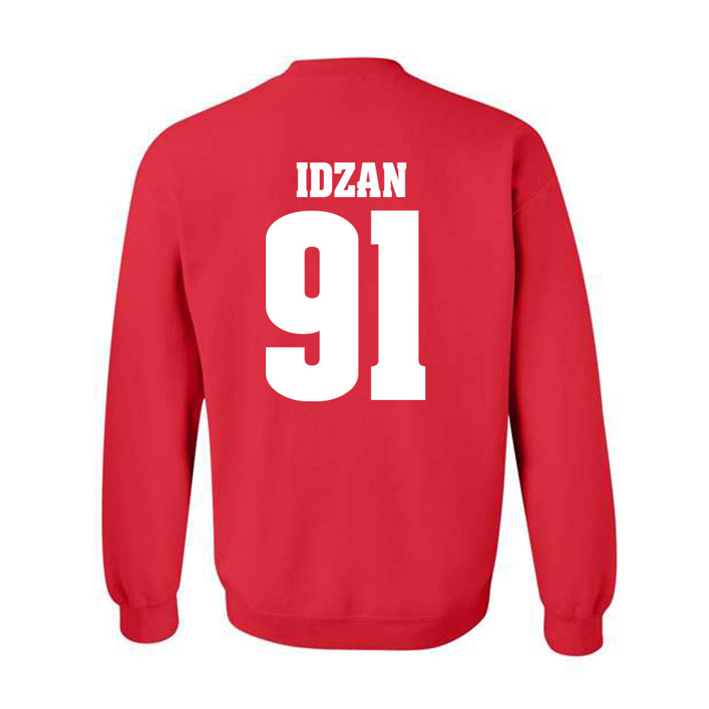 Wisconsin - NCAA Men's Ice Hockey : Bruno Idzan - Sports Shersey Crewneck Sweatshirt-1