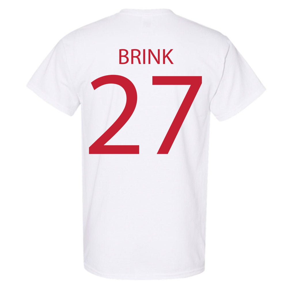 Wisconsin - NCAA Men's Ice Hockey : Finn Brink - Sports Shersey T-Shirt-1