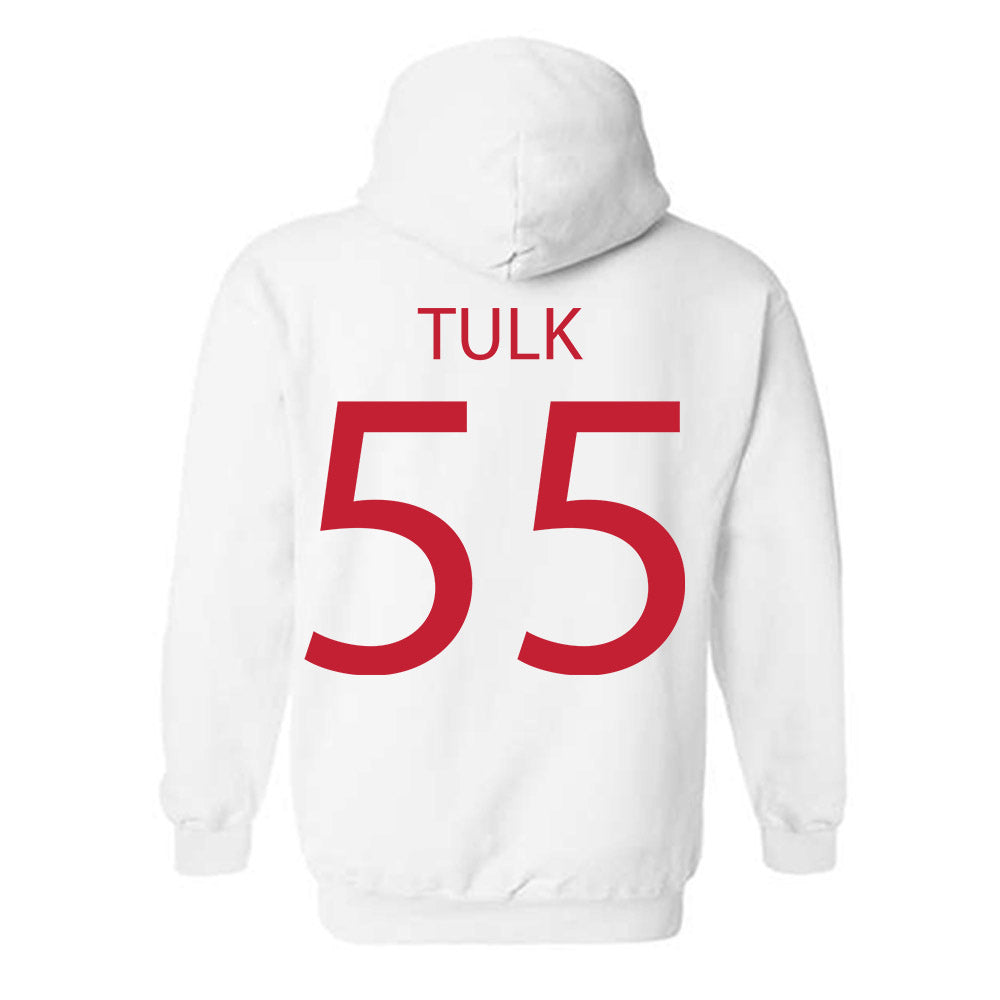 Wisconsin - NCAA Men's Ice Hockey : Oliver Tulk - Sports Shersey Hooded Sweatshirt-1
