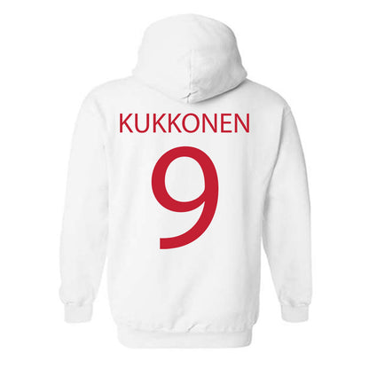 Wisconsin - NCAA Men's Ice Hockey : Kyle Kukkonen - Sports Shersey Hooded Sweatshirt-1