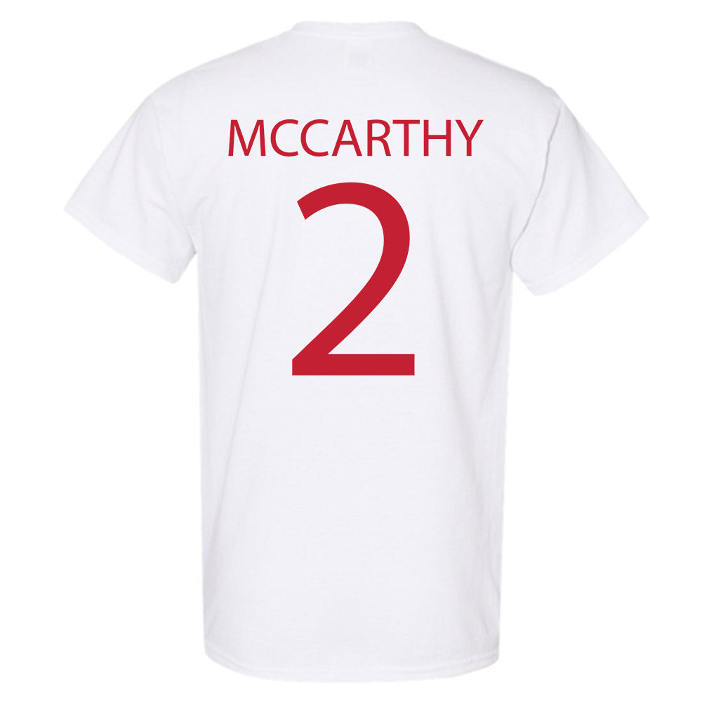 Wisconsin - NCAA Women's Ice Hockey : Finley McCarthy - Sports Shersey T-Shirt-1