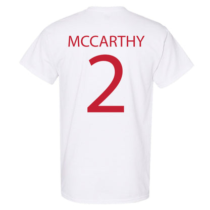 Wisconsin - NCAA Women's Ice Hockey : Finley McCarthy - Sports Shersey T-Shirt-1