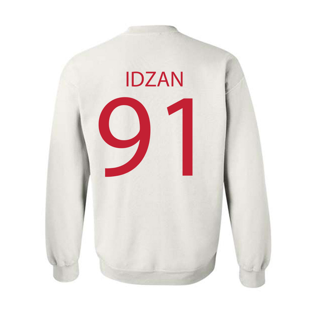 Wisconsin - NCAA Men's Ice Hockey : Bruno Idzan - Sports Shersey Crewneck Sweatshirt-1