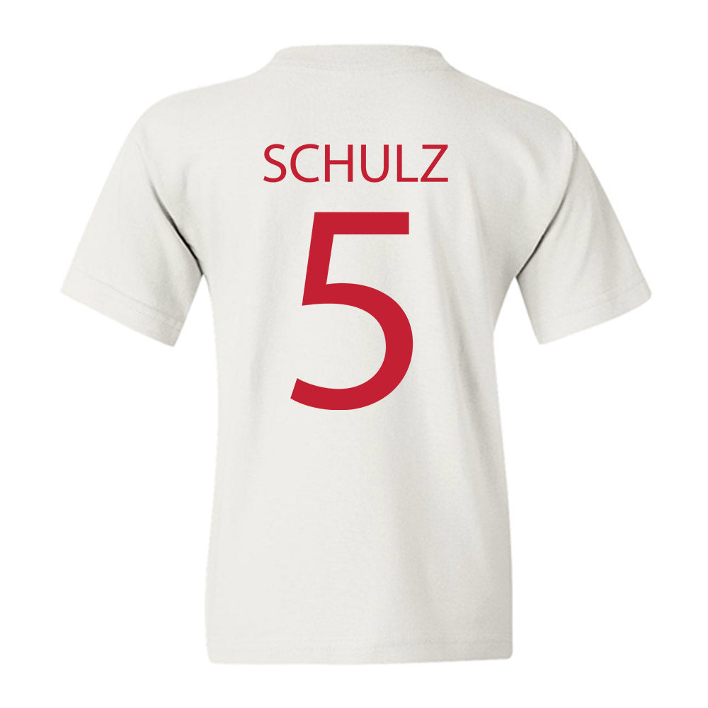 Wisconsin - NCAA Men's Ice Hockey : Zach Schulz - Sports Shersey Youth T-Shirt-1