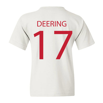 Wisconsin - NCAA Men's Ice Hockey : Grady Deering - Sports Shersey Youth T-Shirt-1