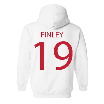 Wisconsin - NCAA Men's Ice Hockey : Quinn Finley - Sports Shersey Hooded Sweatshirt-1