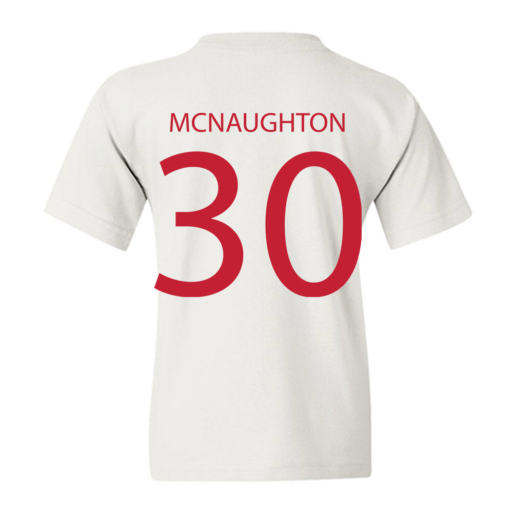 Wisconsin - NCAA Women's Ice Hockey : Ava McNaughton - Sports Shersey Youth T-Shirt-1