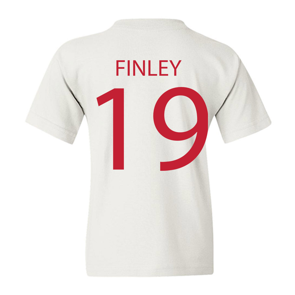 Wisconsin - NCAA Men's Ice Hockey : Quinn Finley - Sports Shersey Youth T-Shirt-1