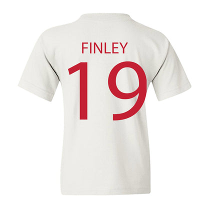 Wisconsin - NCAA Men's Ice Hockey : Quinn Finley - Sports Shersey Youth T-Shirt-1