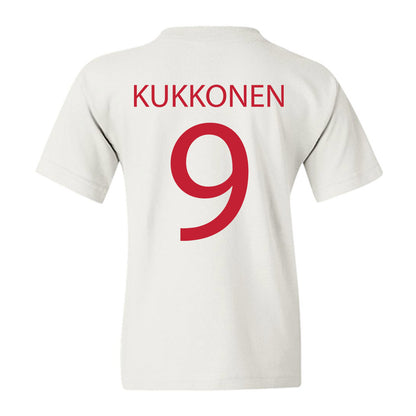 Wisconsin - NCAA Men's Ice Hockey : Kyle Kukkonen - Sports Shersey Youth T-Shirt-1
