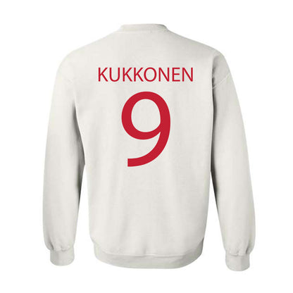 Wisconsin - NCAA Men's Ice Hockey : Kyle Kukkonen - Sports Shersey Crewneck Sweatshirt-1