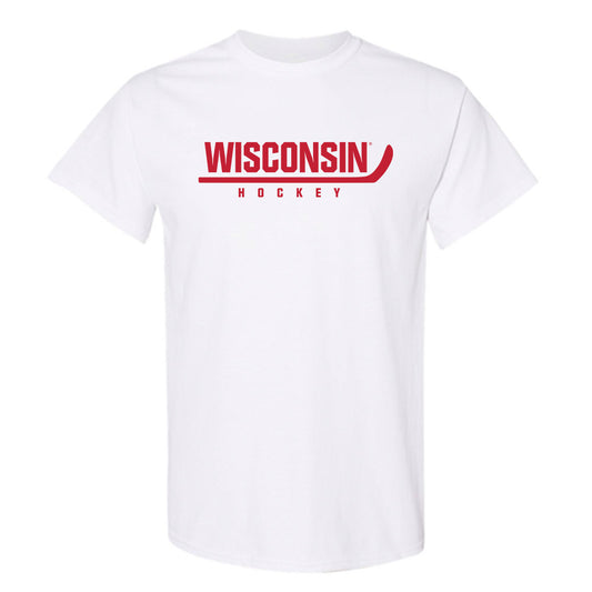 Wisconsin - NCAA Women's Ice Hockey : Mackenzie Jones - Sports Shersey T-Shirt-0