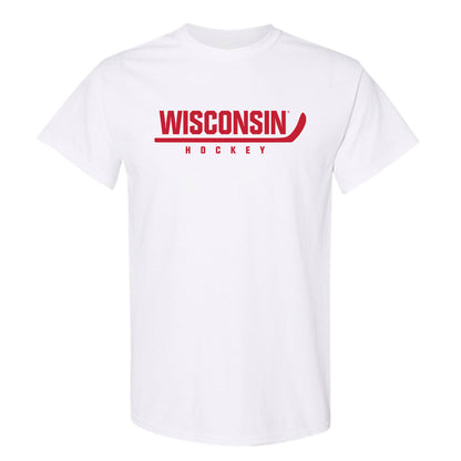 Wisconsin - NCAA Men's Ice Hockey : Bruno Idzan - Sports Shersey T-Shirt-0