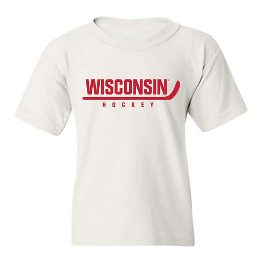 Wisconsin - NCAA Men's Ice Hockey : Ryan Botterill - Sports Shersey Youth T-Shirt-0