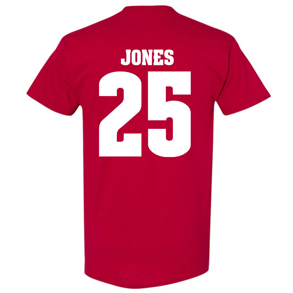 Wisconsin - NCAA Men's Soccer : Ellis Jones - Sports Shersey T-Shirt-1