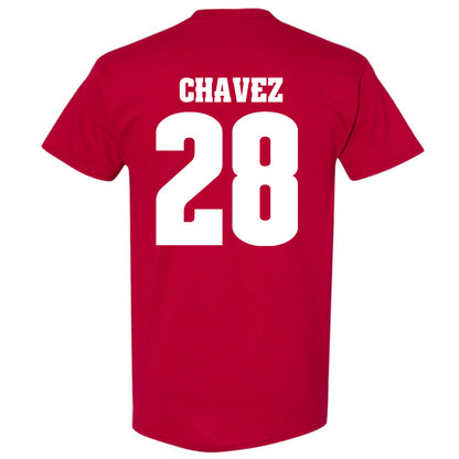 Wisconsin - NCAA Men's Soccer : Andrew Chavez - Sports Shersey T-Shirt-1