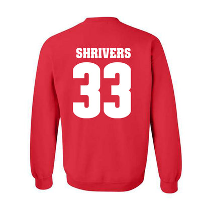 Wisconsin - NCAA Men's Soccer : Luke Shrivers - Sports Shersey Crewneck Sweatshirt-1