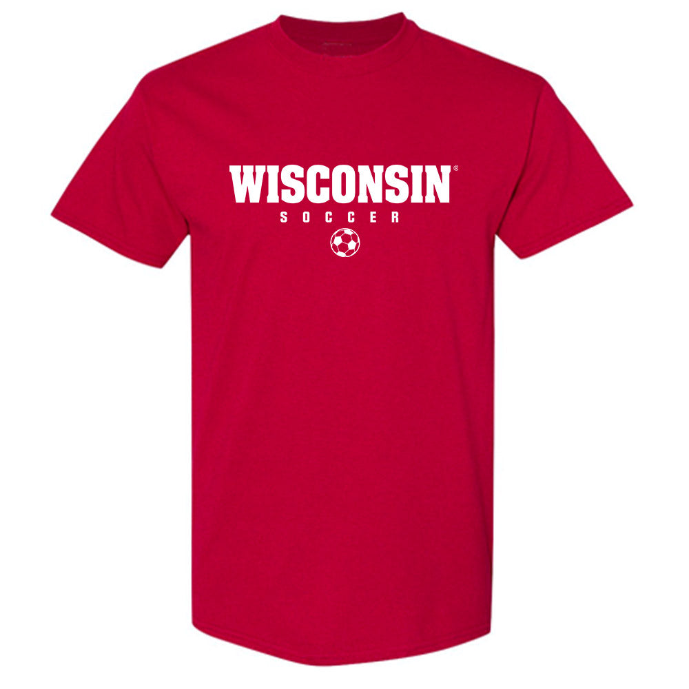 Wisconsin - NCAA Men's Soccer : Ryan Berghauer - Sports Shersey T-Shirt-0