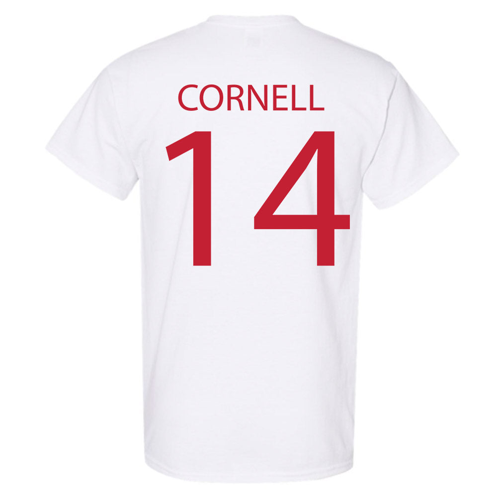 Wisconsin - NCAA Women's Soccer : Megan Cornell - Sports Shersey T-Shirt-1