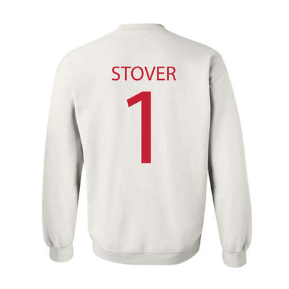 Wisconsin - NCAA Women's Soccer : Drew Stover - Sports Shersey Crewneck Sweatshirt-1