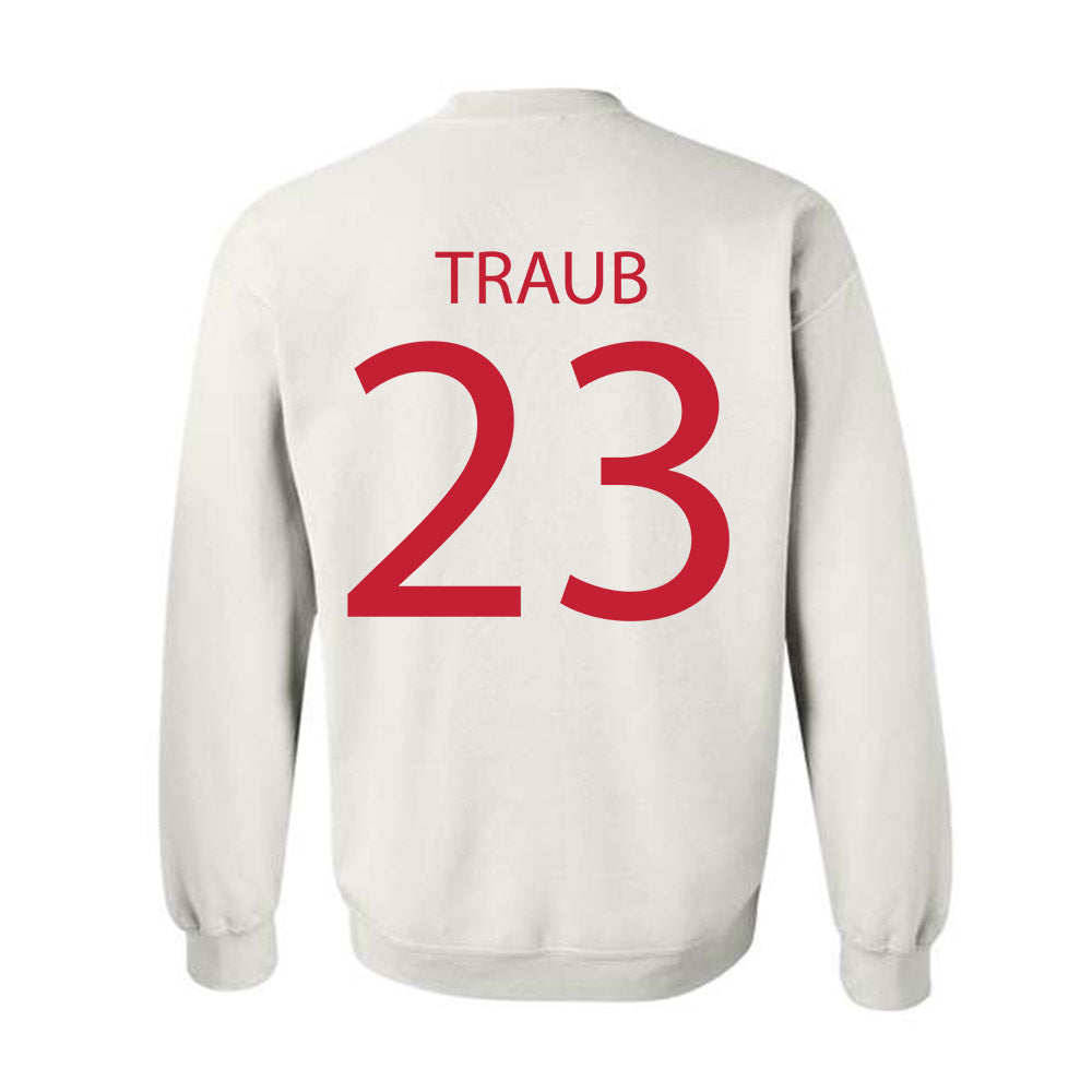 Wisconsin - NCAA Women's Soccer : Izy Traub - Sports Shersey Crewneck Sweatshirt-1