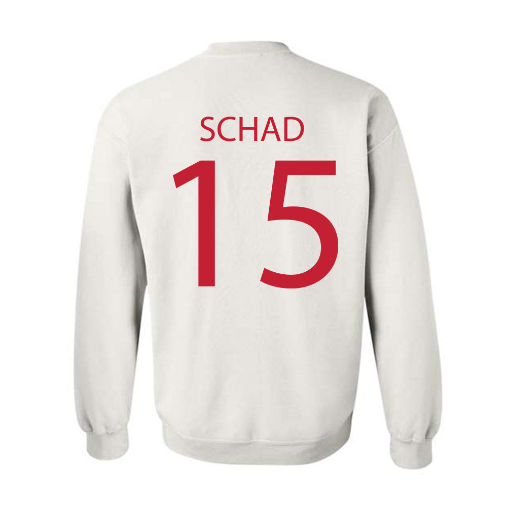 Wisconsin - NCAA Women's Soccer : Taylor Schad - Sports Shersey Crewneck Sweatshirt-1