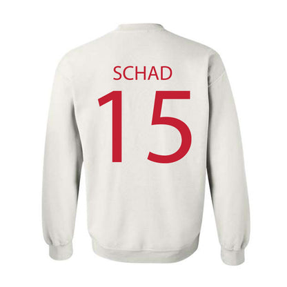 Wisconsin - NCAA Women's Soccer : Taylor Schad - Sports Shersey Crewneck Sweatshirt-1