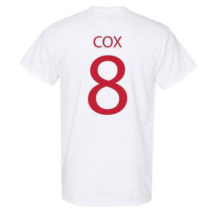 Wisconsin - NCAA Women's Soccer : Delaney Cox - Sports Shersey T-Shirt-1