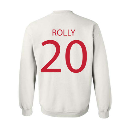 Wisconsin - NCAA Women's Soccer : Calypso Rolly - Sports Shersey Crewneck Sweatshirt-1