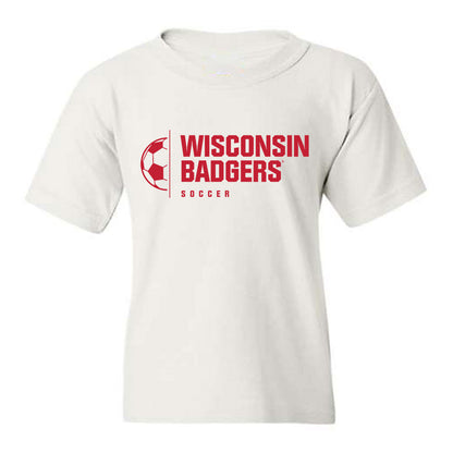 Wisconsin - NCAA Women's Soccer : Hailey Baumann - Sports Shersey Youth T-Shirt-0
