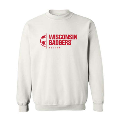 Wisconsin - NCAA Women's Soccer : Brooke Nelson - Sports Shersey Crewneck Sweatshirt-0